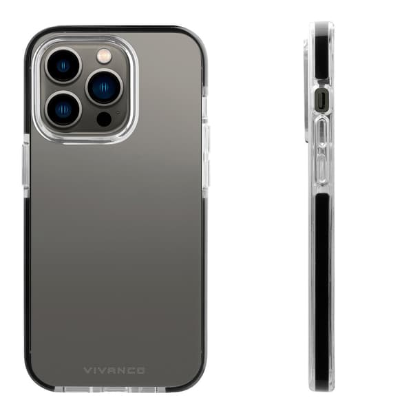 Vivanco iPhone 14 Pro Kuori Rock Solid Musta Kirkas