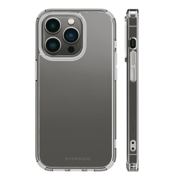 Vivanco iPhone 14 Pro Kuori Safe & Steady Läpinäkyvä Kirkas