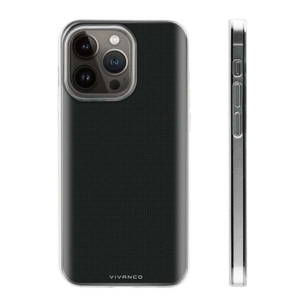 Vivanco iPhone 14 Pro Cover Slim TPU Transparent Klar