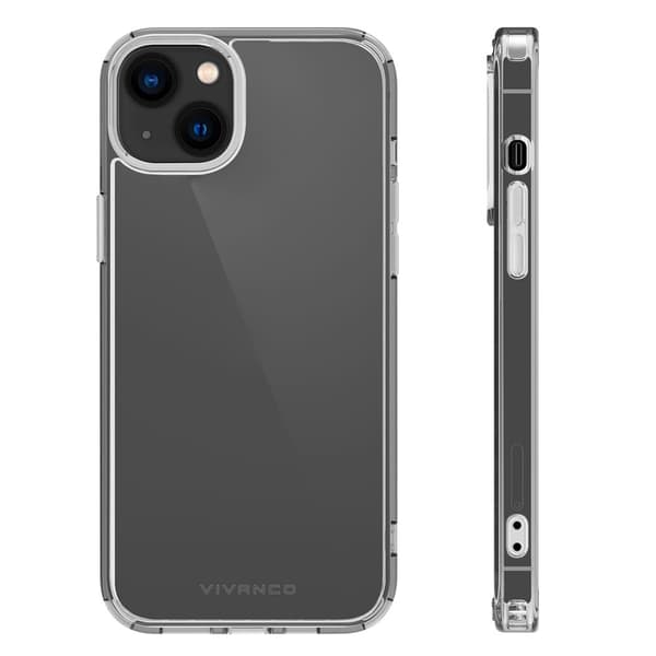 Vivanco iPhone 14 Plus Cover Safe & Steady Transparent Klar