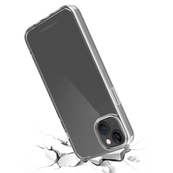 Vivanco iPhone 14 Plus Cover Safe & Steady Transparent Klar