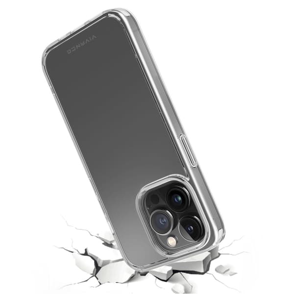 Vivanco iPhone 14 Pro Max Kuori Safe & Steady Läpinäkyvä Kirkas