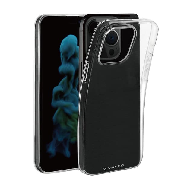 Vivanco iPhone 14 Pro Max Skal Slim TPU Transparent Klar