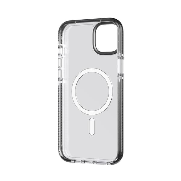 Tech21 iPhone 14 Plus Kuori Evo Crystal MagSafe Graphite Black