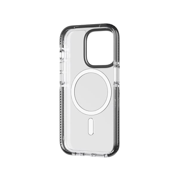 Tech21 iPhone 14 Pro Cover Evo Crystal MagSafe Graphite Black
