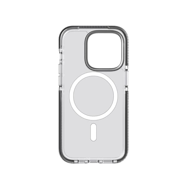 Tech21 iPhone 14 Pro Cover Evo Crystal MagSafe Graphite Black