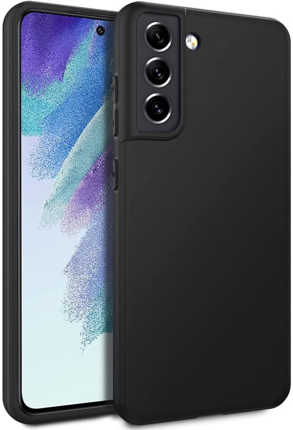 Samsung S21 FE - Matt Svart Skal