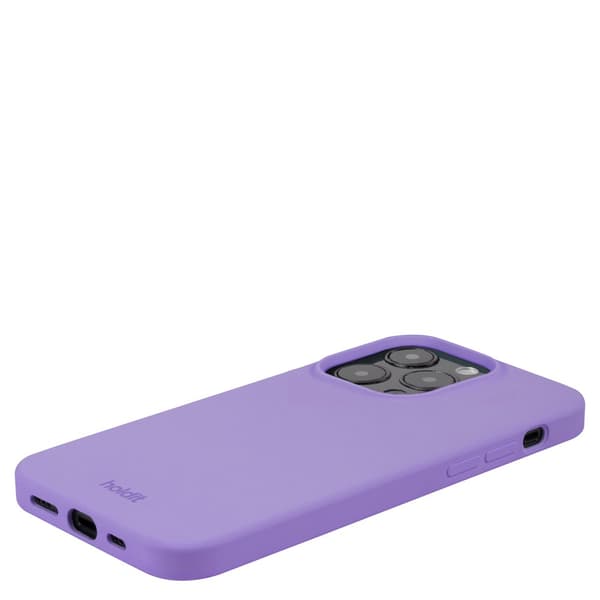 holdit iPhone 14 Pro Kuori Silikoni Violet