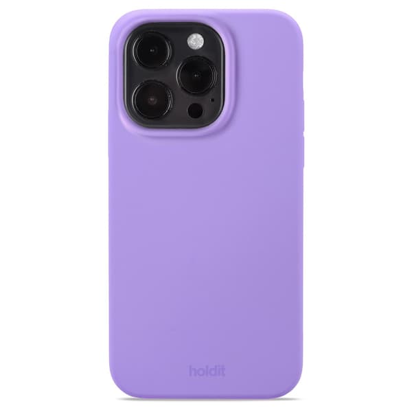 holdit iPhone 14 Pro Kuori Silikoni Violet