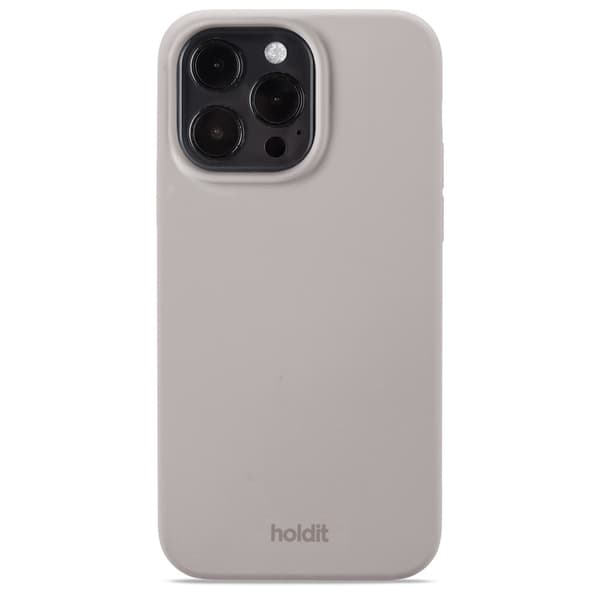holdit iPhone 14 Pro Max Cover Silikone Taupe