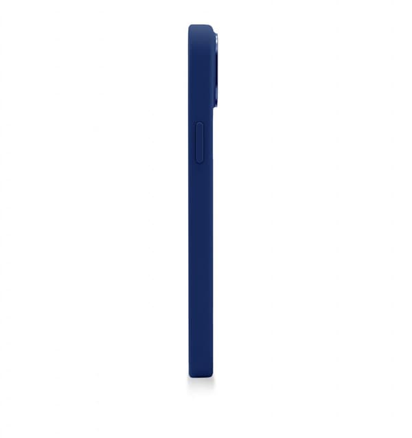 Decoded iPhone 14 Plus Skal Silicone Backcover Navy Peony