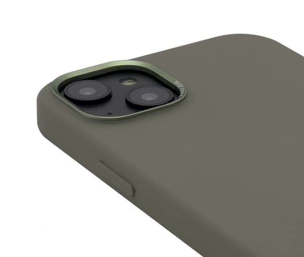 Decoded iPhone 14 Plus Kuori Silicone Backcover Olive