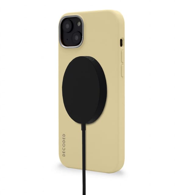 Decoded iPhone 14 Plus Skal Silicone Backcover Sweet Corn