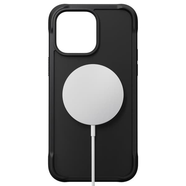 NOMAD iPhone 14 Pro Max Kuori Rugged Case Musta