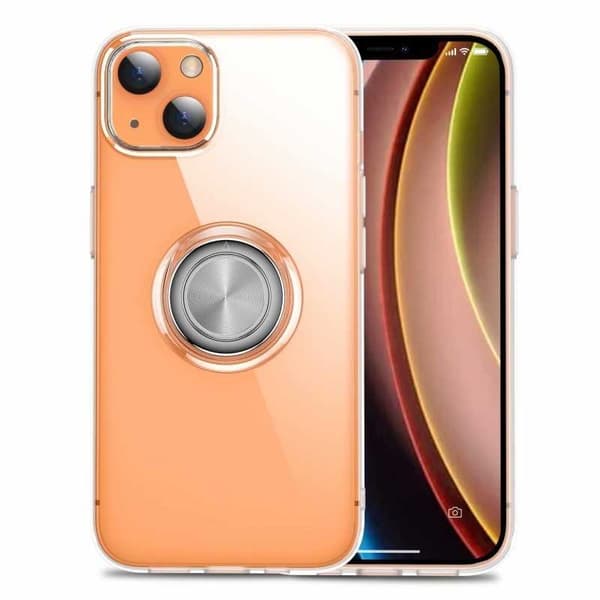 iPhone 14 iskunkestävä suojus sormustelineellä Fresh