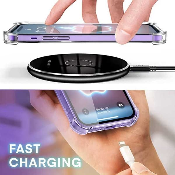 iPhone 14 Pro stødabsorberende silikone Shell Shockr