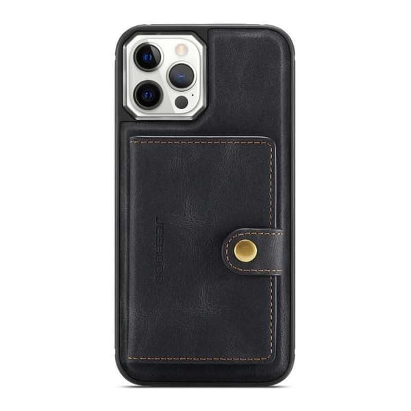 iPhone 14 Pro stødsikker etui med magnetisk kortholder JeeHood