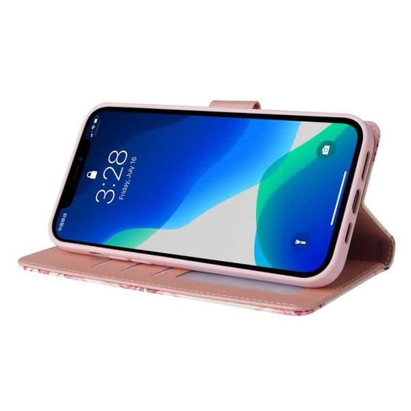 iPhone 14 Pro Trendy Pung-etui Sparkle 4-RUMMET