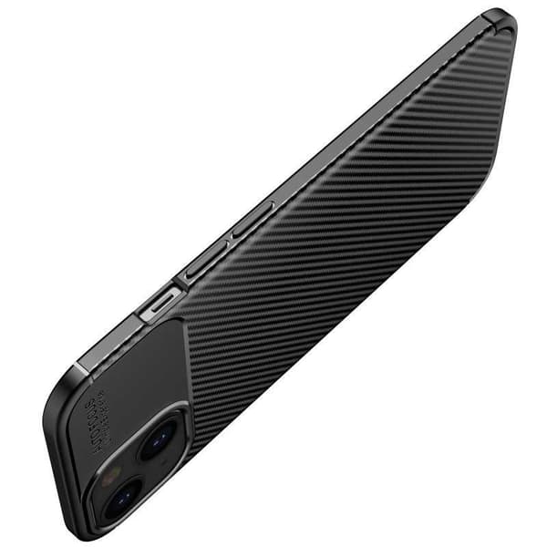 iPhone 14 Plus Stöttåligt Slimmat Skal FullCarbon V4