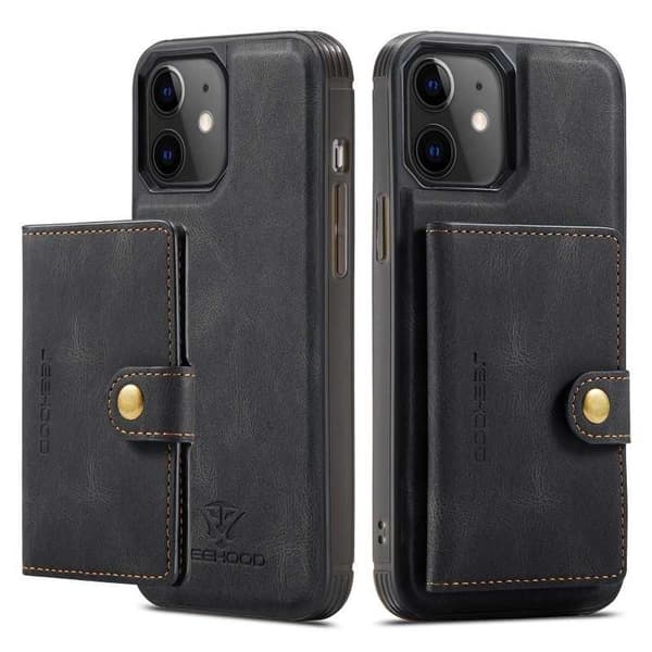 iPhone 14 Plus stødsikker etui med magnetisk kortholder JeeHood