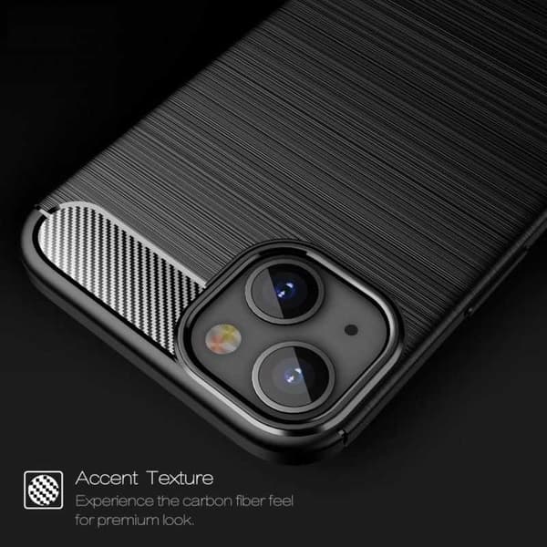 iPhone 14 Shockproof Shell SlimCarbon