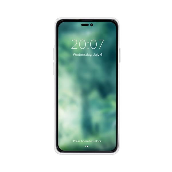 XQISIT iPhone 14 Plus Cover Flex Case Transparent Klar