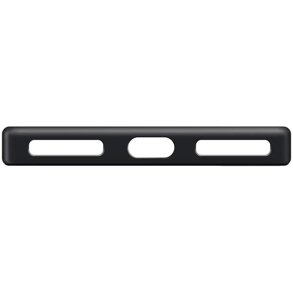 XQISIT iPhone 14 Plus Kuori Silicone Case MagSafe Musta