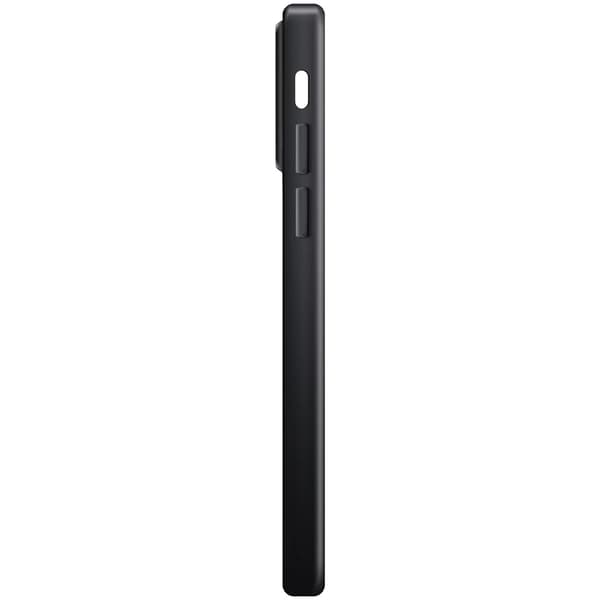 XQISIT iPhone 14 Pro Max Kuori Silicone Case MagSafe Musta