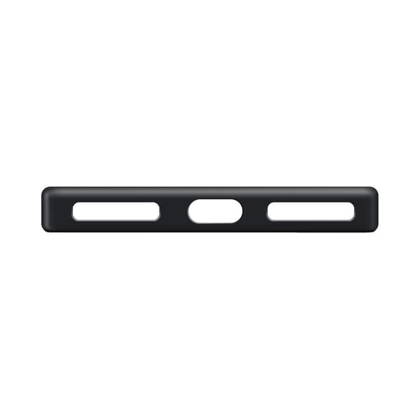 XQISIT iPhone 14 Deksel Silicone Case Svart