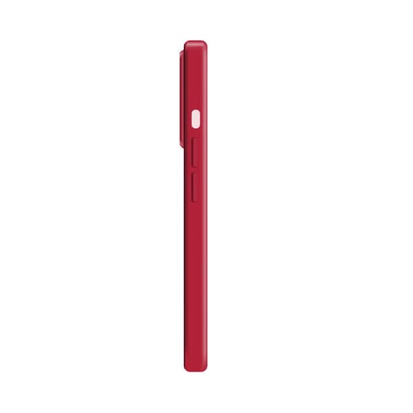 XQISIT iPhone 14 Pro Max Kuori Silicone Case Punainen