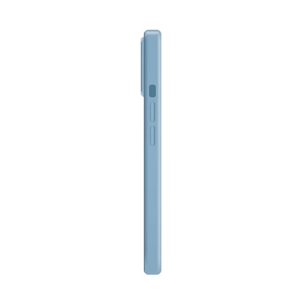 XQISIT iPhone 14 Kuori Silicone Case Vaaleansininen