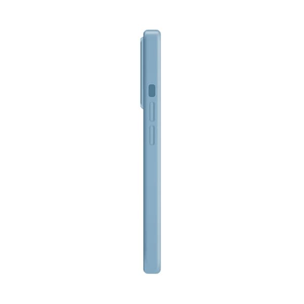 XQISIT iPhone 14 Pro Max Kuori Silicone Case Vaaleansininen