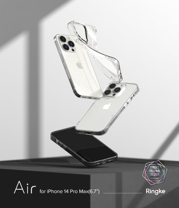 Ringke iPhone 14 Pro Max Kuori Air Glitter Clear