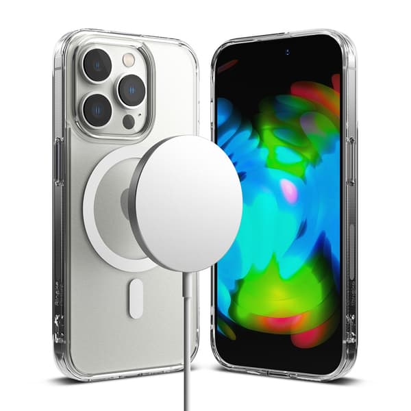 Ringke iPhone 14 Pro Kuori Fusion Magnetic Matte Clear