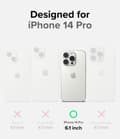 Miniatyrbillede 7 af 7: Ringke iPhone 14 Pro Cover Fusion X Camo Black