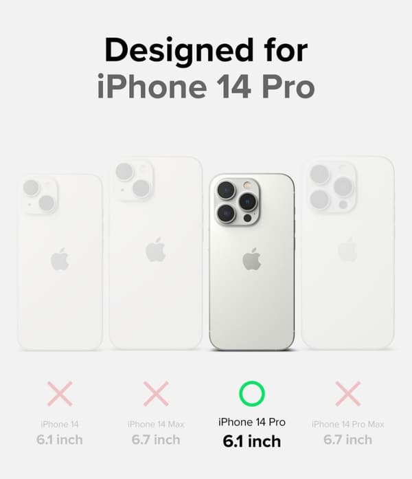 Ringke iPhone 14 Pro Cover Fusion X Camo Black