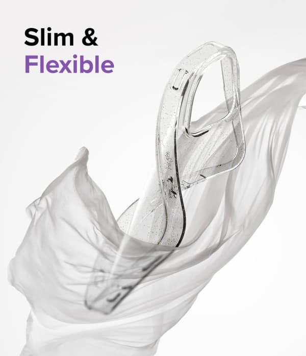 Ringke iPhone 14 Pro Skal Air Glitter Clear