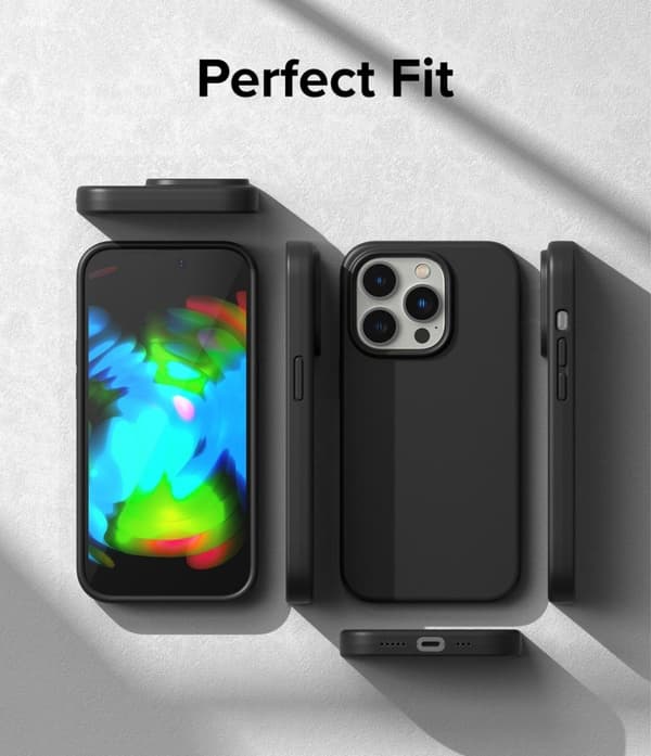 Ringke iPhone 14 Pro Cover Silikoni Sort