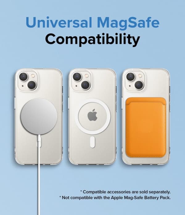 Ringke iPhone 14 Plus Skal Fusion Magnetic Matte Clear