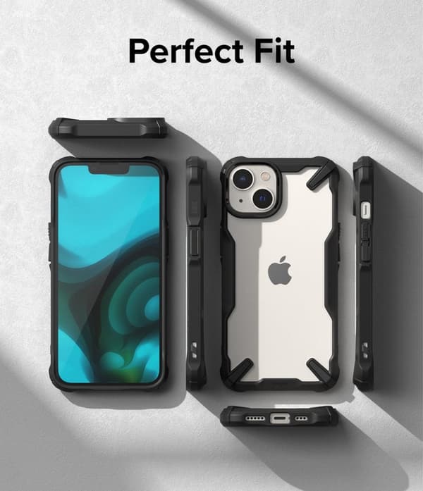Ringke iPhone 14 Plus Kuori Fusion X Musta