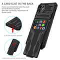 Miniatyrbillede 1 af 8: Iphone 14  PLUS Cover / etui med 2kreditkortholdere-Anti-Shock Armor Kickstand