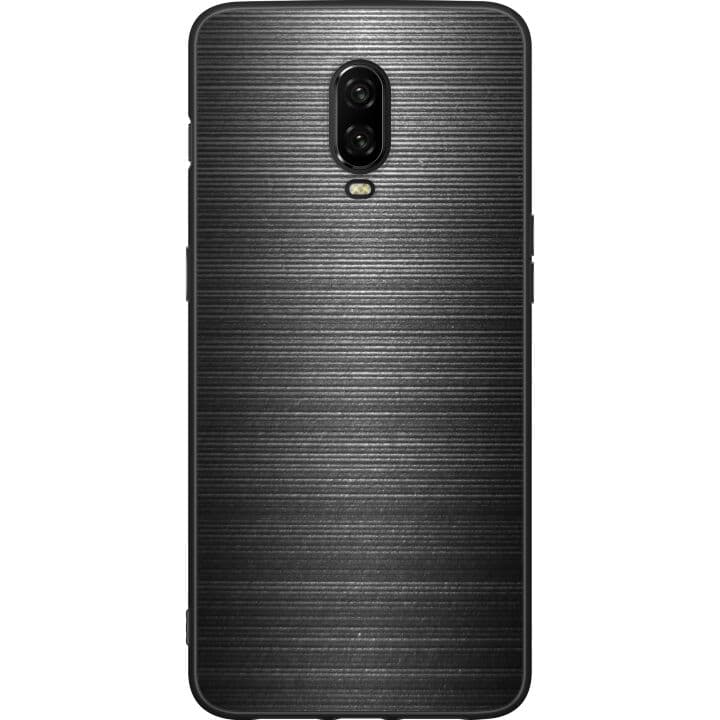 OnePlus 6T Svart Skal Brushed Metal