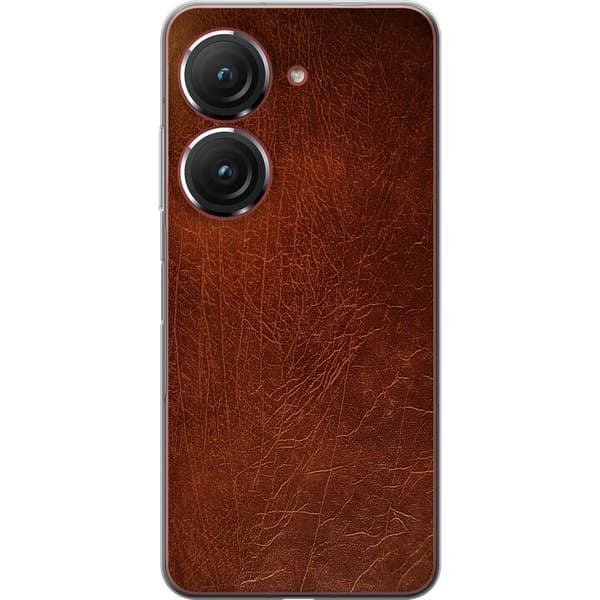 Asus Zenfone 9 Deksel / Mobildeksel - Lær