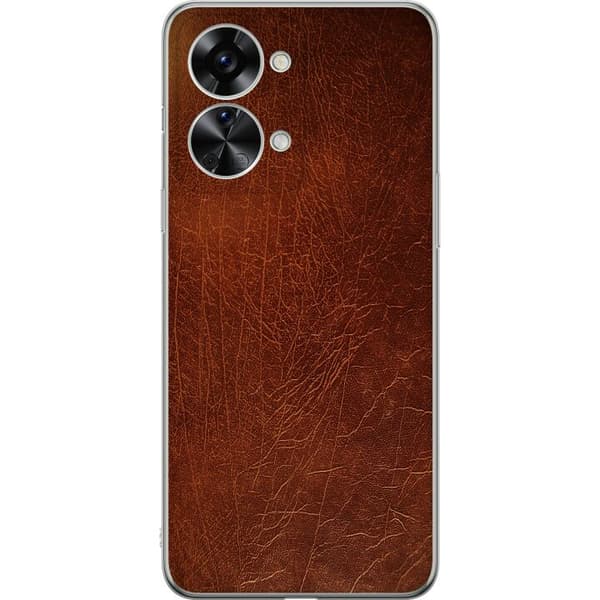 OnePlus Nord 2T Gennemsigtig cover Læder