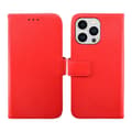 Pikkukuva 1 / 7: iPhone 14 Pro Plånboksfodral Läder Rvelon - Röd