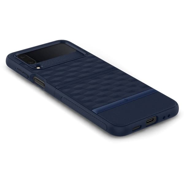Caseology Samsung Galaxy Z Flip 4 Kuori Parallax Midnight Blue