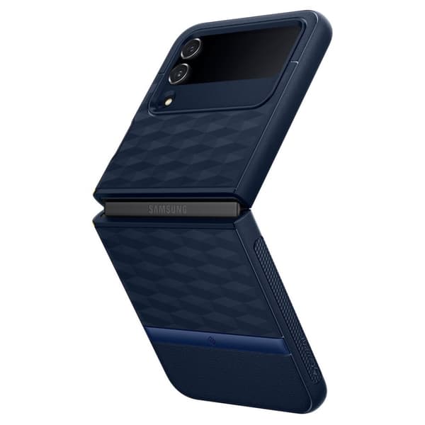 Caseology Samsung Galaxy Z Flip 4 Kuori Parallax Midnight Blue