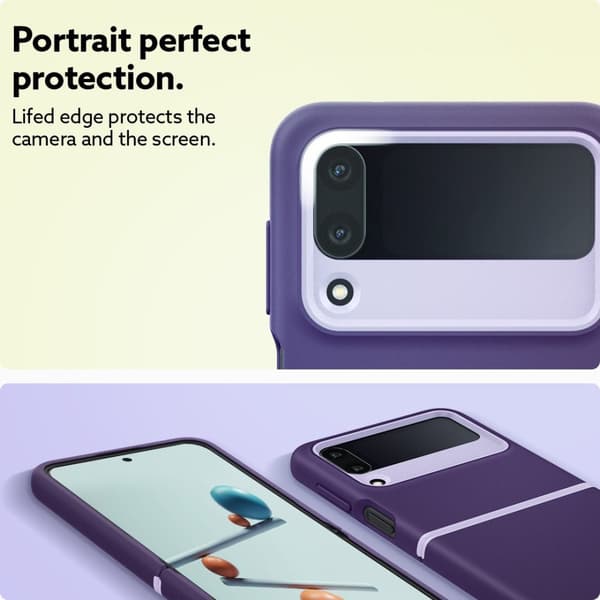 Caseology Samsung Galaxy Z Flip 4 Kuori Nano Pop Light Violet