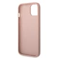 Miniatyrbillede 7 af 7: Guess iPhone 14 Plus Cover Saffiano Metal Logo Stripes Lyserød