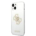 Miniatyrbild 2 av 7: Guess iPhone 14 Skal Full Glitter Transparent